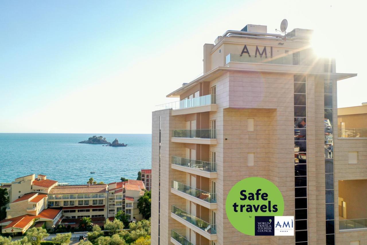 Hotel Ami Budva Petrovac Bagian luar foto