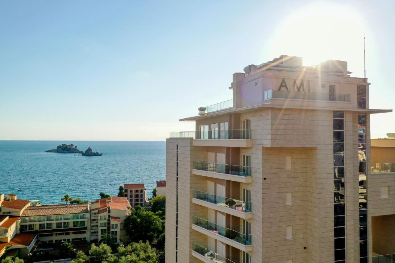 Hotel Ami Budva Petrovac Bagian luar foto