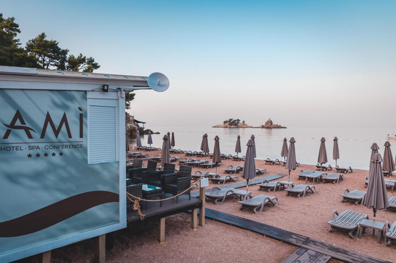 Hotel Ami Budva Petrovac Bagian luar foto